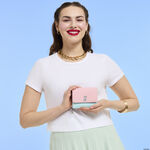 Classic Barbie Terry Cloth Zip Around Wallet LFlifestyle1 view 2